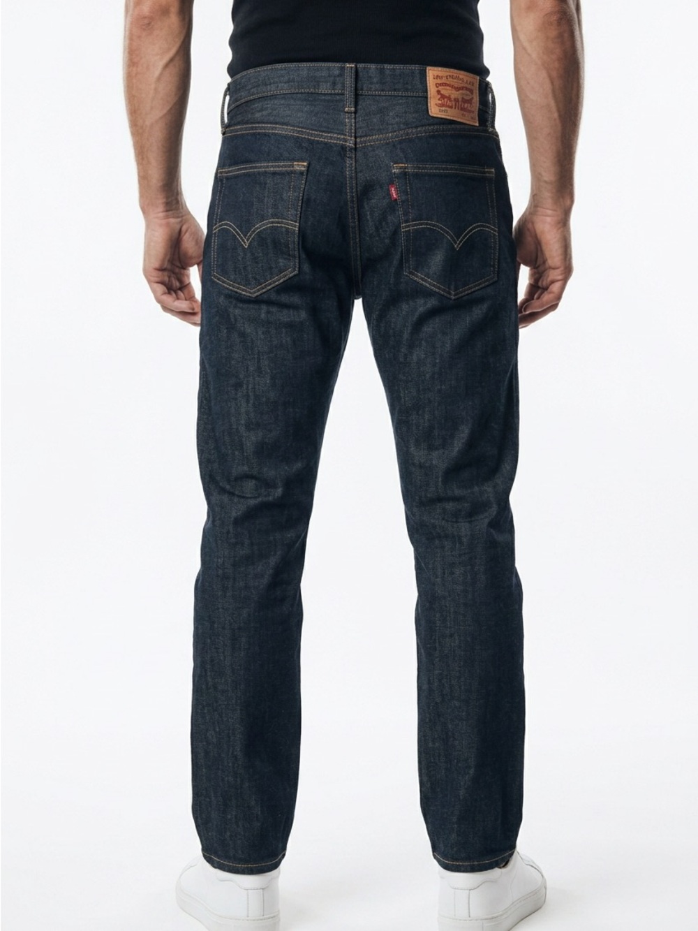 Levi's Men’s Indigo Slim Straight Jeans
